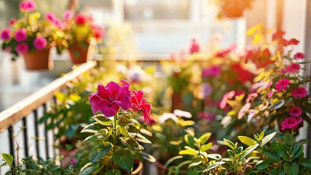 Varandas Pequenas Florescendo: 7 Estratégias para Otimizar sua Floração