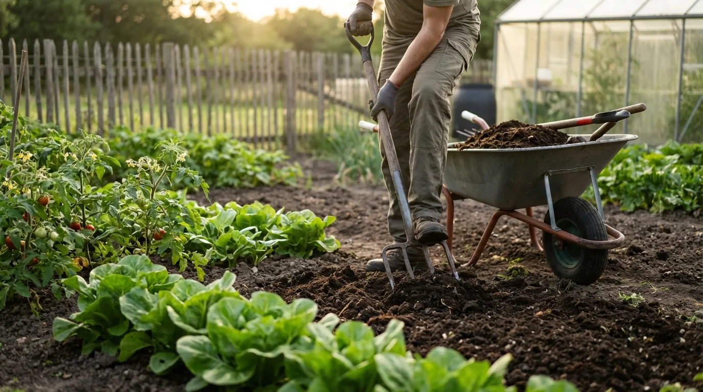 Solo Compactado Nunca Mais: Horta Orgânica Produtiva e Drenagem Perfeita