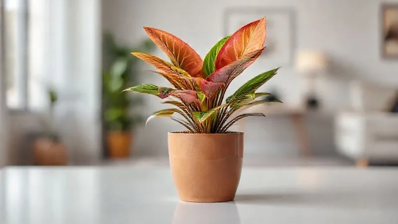 A photorealistic image of a vibrant exotic plant in a simple, temporary pot, placed on a clean, isolated surface, with a blurred background showing a hint of a domestic setting, emphasizing its temporary quarantine status. Professional photography, 8K, cinematic lighting, sharp focus, depth of field, shot on a high-end DSLR. A photorealistic image of a vibrant exotic plant in a simple, temporary pot, placed on a clean, isolated surface, with a blurred background showing a hint of a domestic setting, emphasizing its temporary quarantine status. Professional photography, 8K, cinematic lighting, sharp focus, depth of field, shot on a high-end DSLR.